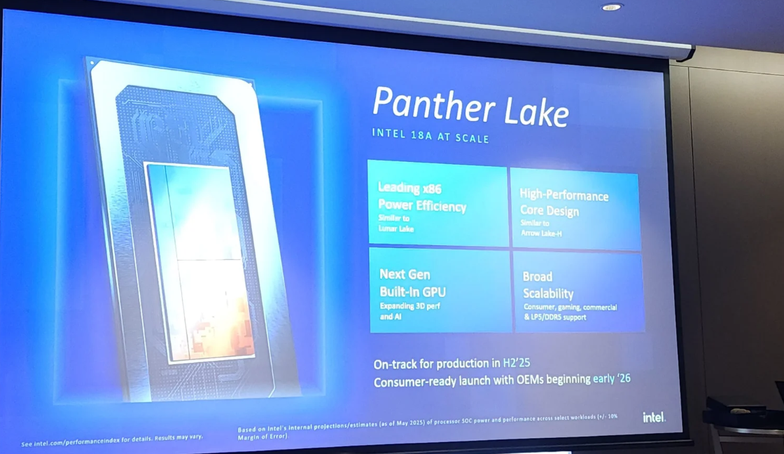 intel panther lake