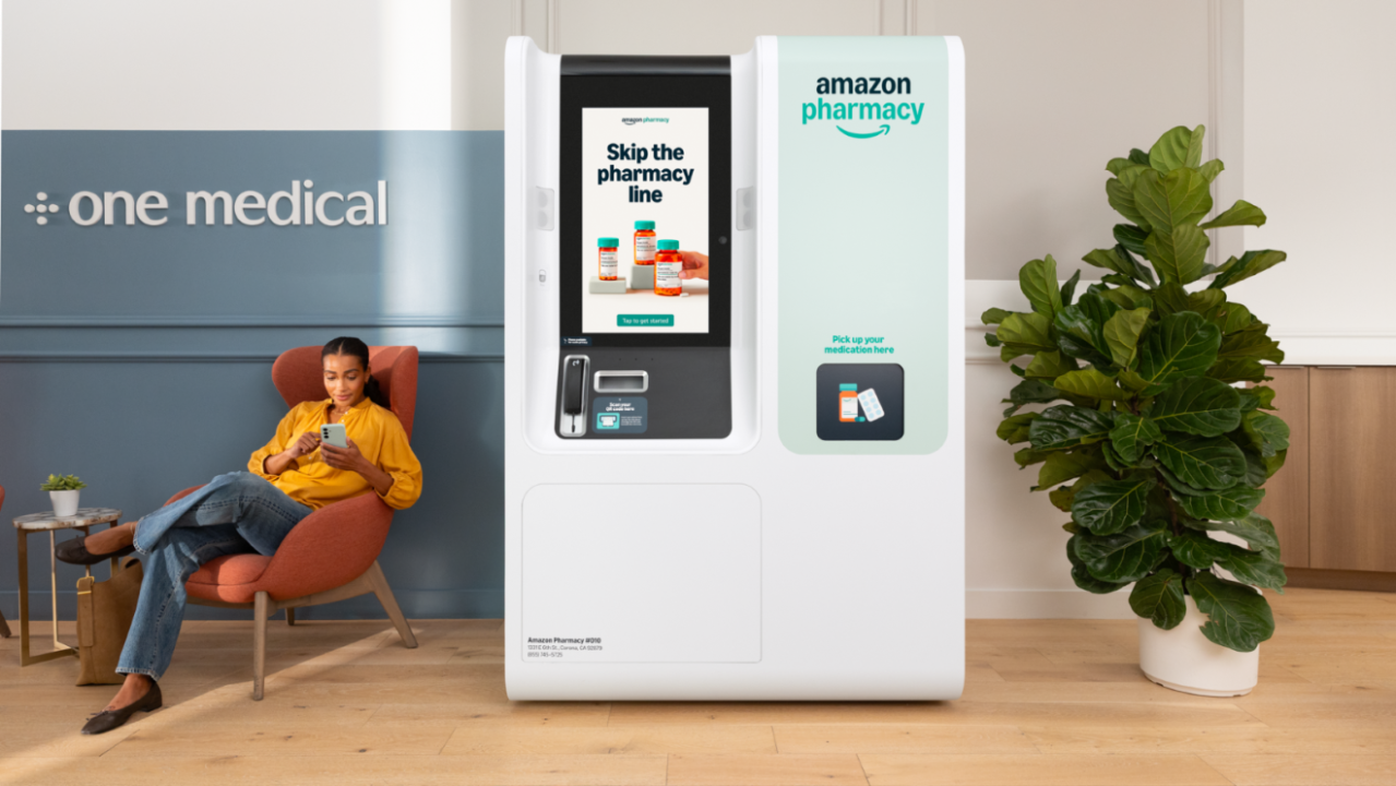 Amazon, One Medical Kliniklerinde Anında İlaç Kioskları Başlatıyor