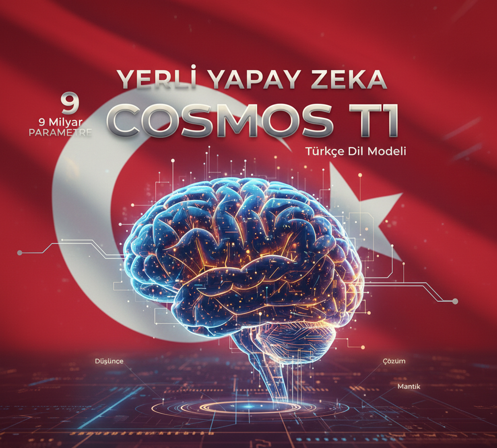 Yerli Yapay Zeka Cosmos T1 Kullanıma Sunuldu!