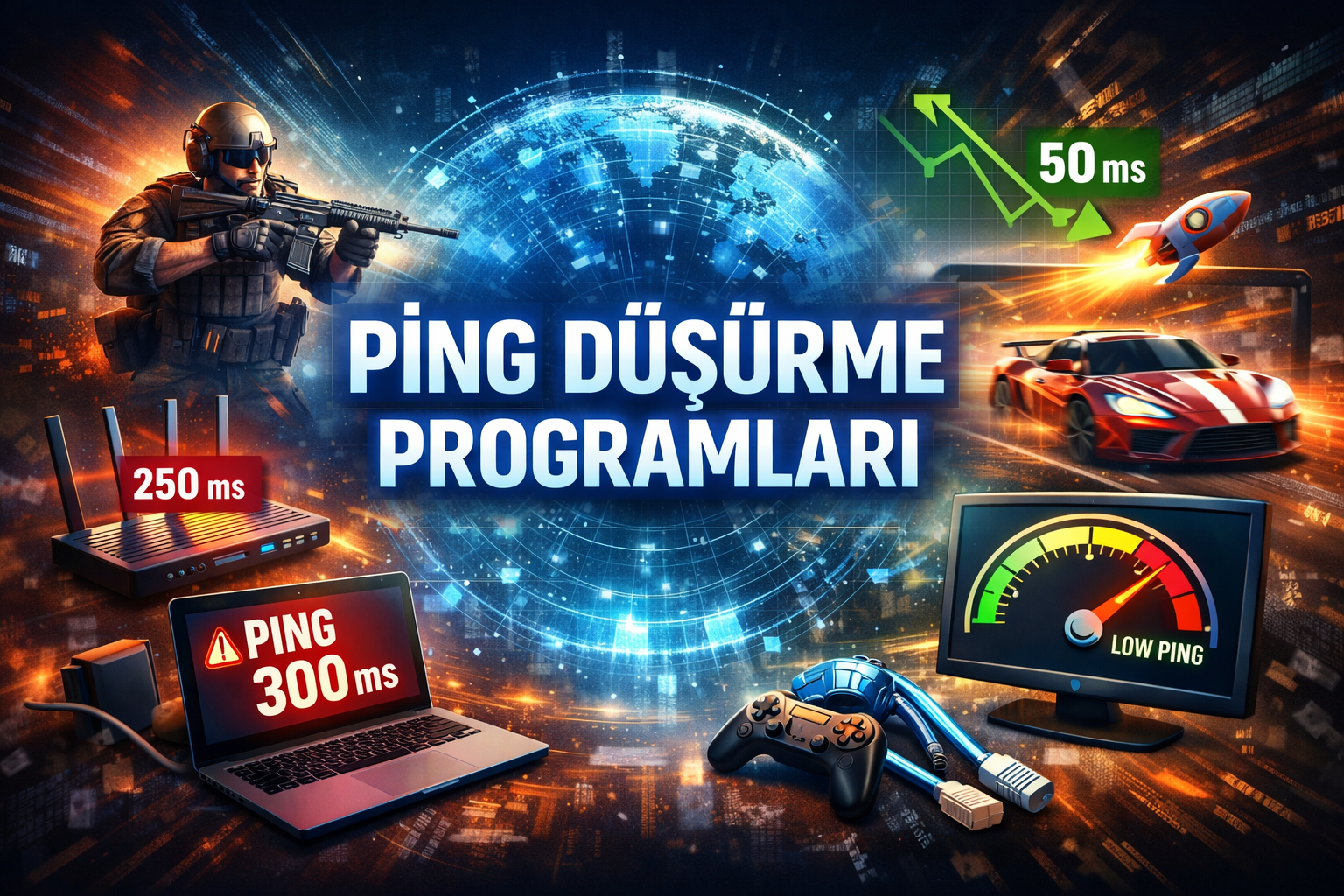 Ping Düşüren Programlar