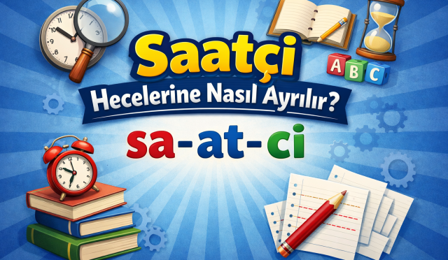 Saatçi Hecelerine Nasıl Ayrılır