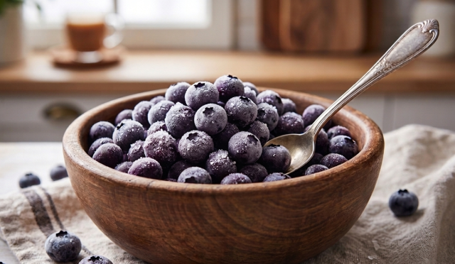 Dondurulmuş Yaban Mersini: Tazesinden Daha Güçlü Antioksidan İçeriyor!