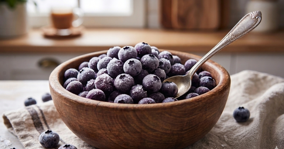 Dondurulmuş Yaban Mersini: Tazesinden Daha Güçlü Antioksidan İçeriyor!