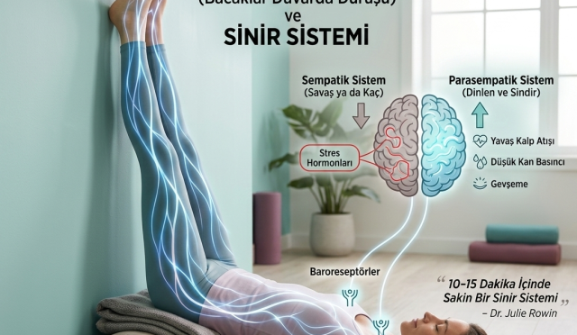 Viparita Karani (Bacaklar Duvarda Duruşu) Nedir ve Sinir Sistemini Nasıl Sakinleştirir