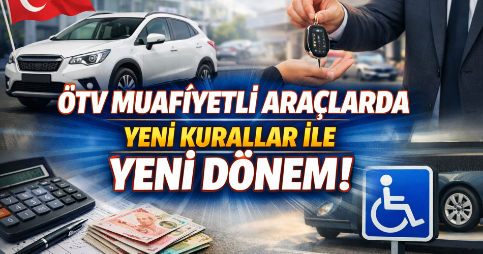 ÖTV Muafiyetli Araç