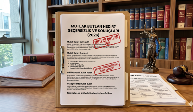mutlak butlan nedir