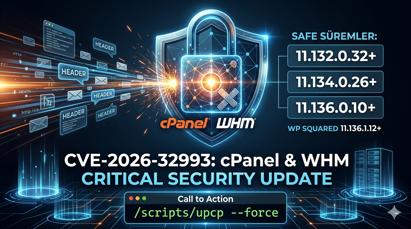 cpanel güvenlik açığı